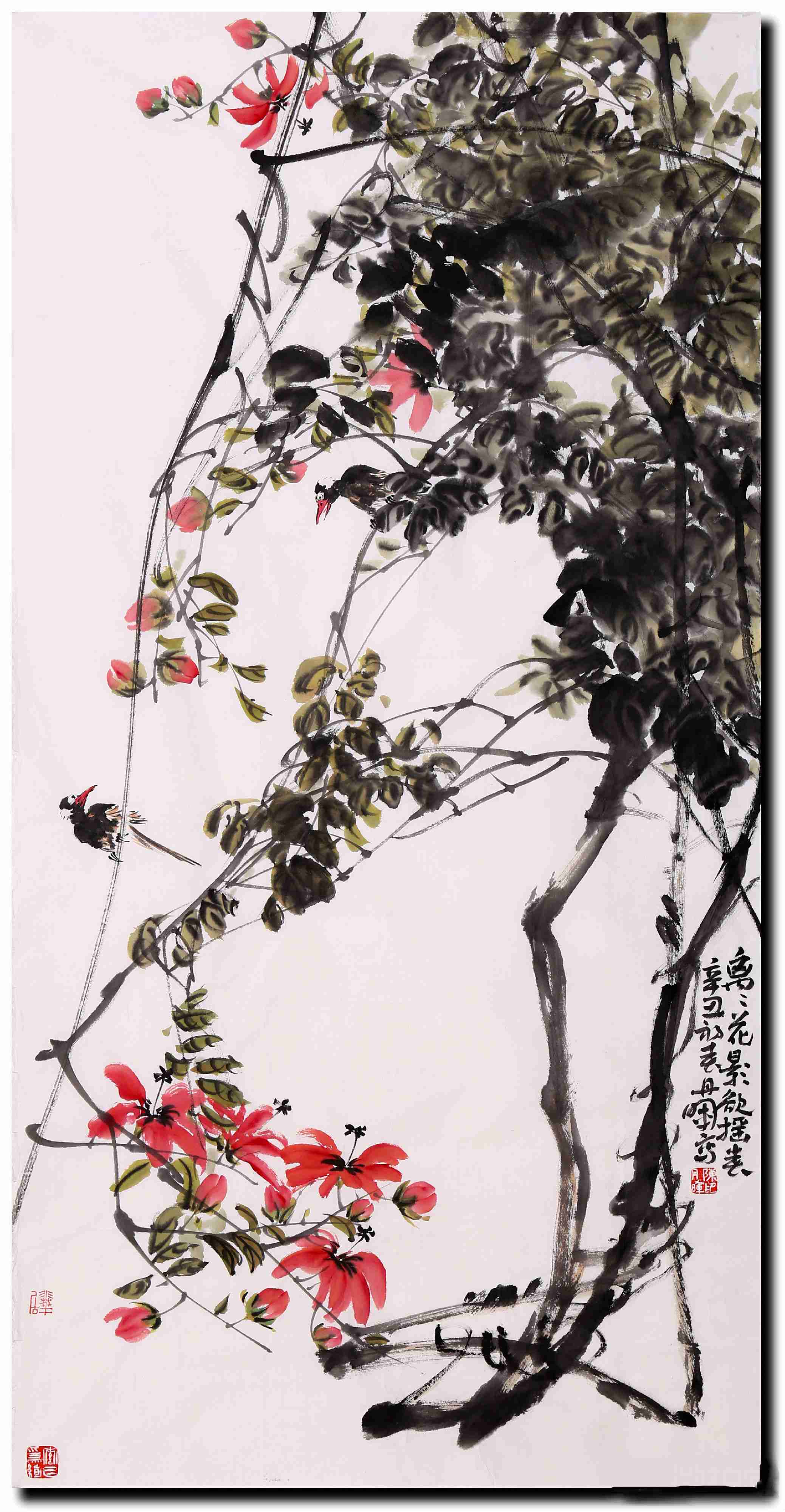 14陈丹晖作品:《离离花影欲摇春》(江苏)副本.jpg