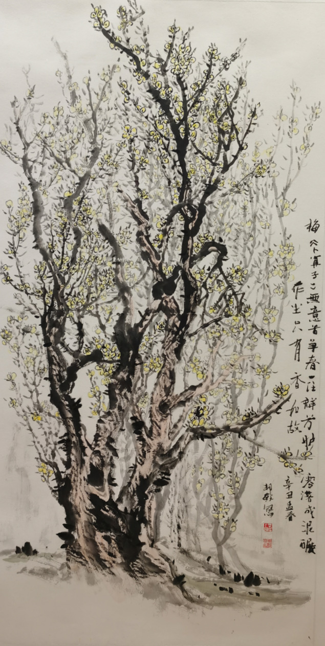 124魏邦敏作品:《梅》(陕西).jpg