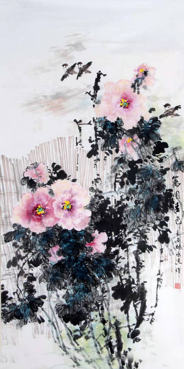 126付永杰作品:《蓠园春色》(陕西).jpg
