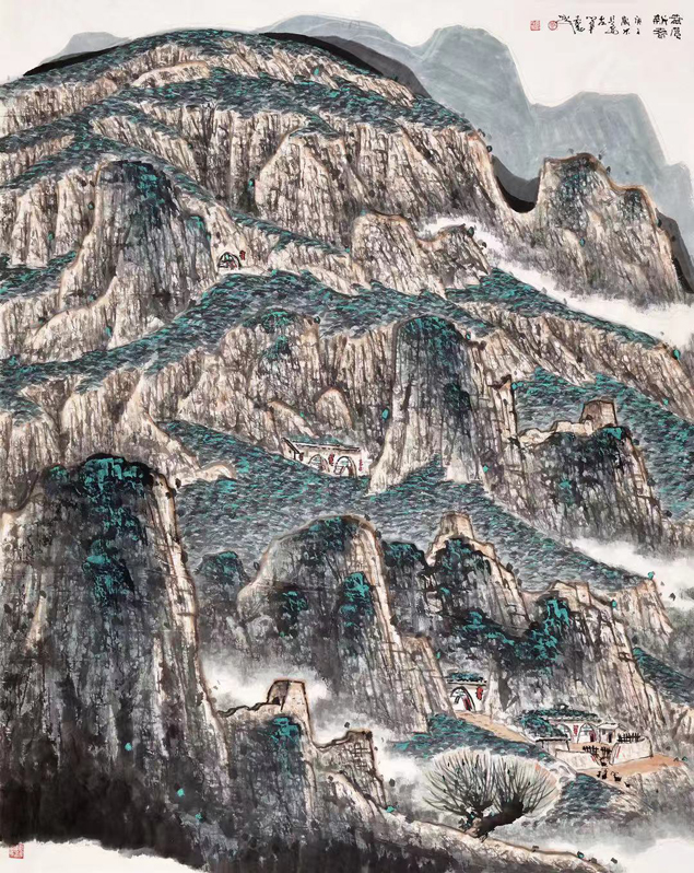 3蔡嘉励作品:《老区新春》(陕西).jpg