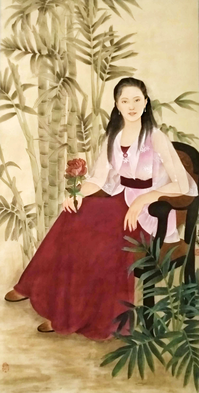 89席素棉作品:《纳凉》(陕西).jpg